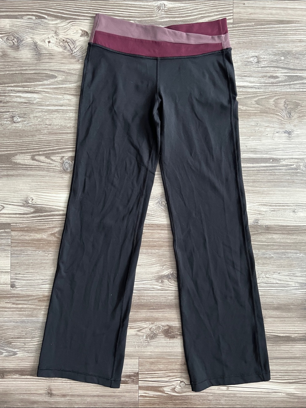 Lululemon Astro Pant Black / Dark Adobe / Antique Bark Size 8